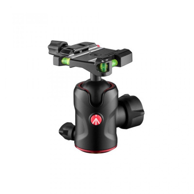Avatar Shop|Manfrotto 496 Cap Bila Central cu Placa Top Lock, Arca-Swiss, Aluminiu, Sarcina 10 kg, Rotire 360°|Manfrotto