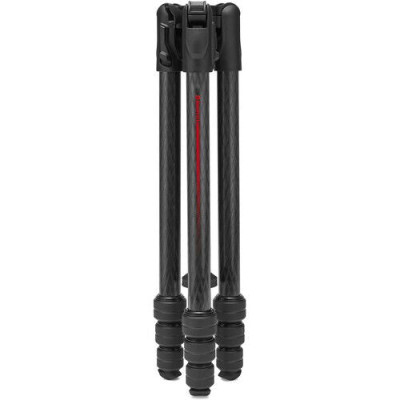 Avatar Shop|Manfrotto Befree GT PRO Carbon Trepied de Calatorie, Fibra de Carbon, 4 Sectiuni, Inaltime Maxima 150 cm, Sarcina 12 kg|Manfrotto