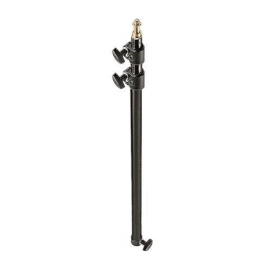 Avatar Shop|Manfrotto Extensie Stativ Lumini, 3 Sectiuni, 88-235cm, Filet 3/8, Aluminiu, Finisaj Negru|Manfrotto