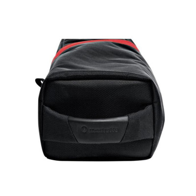 Avatar Shop|Manfrotto LBAG110 Geanta pentru Stative, Capacitate 3 Stative Stacking, Lungime Maxima 110 cm, Diametru 20 cm, Negru si Rosu|Manfrotto