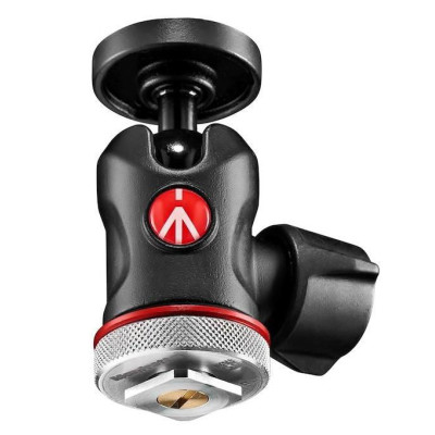 Avatar Shop|Manfrotto MH492LCD-BH Cap Prindere Monitor, Patina Cold-Shoe, Tip Bila, Aluminiu, Suporta 4kg|Manfrotto