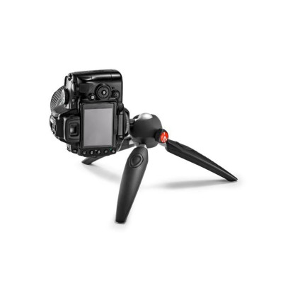 Avatar Shop|Manfrotto PIXI EVO Minitrepied Foto, Negru, Sarcina Maxima 2.5kg, Cap Bila, Inaltime 6-19.5cm|Manfrotto