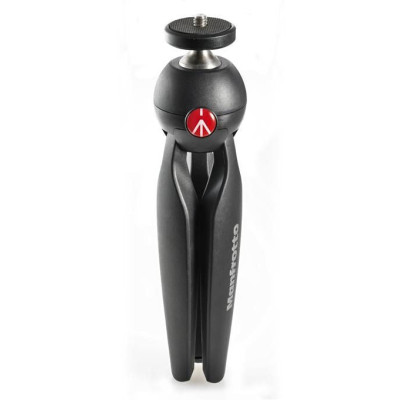 Avatar Shop|Manfrotto Pixi Minitrepied Foto, Negru, Cap Bila, Sarcina Maxima 1kg, Aluminiu|Manfrotto