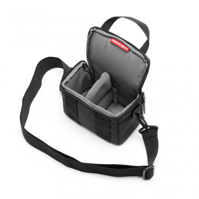Avatar Shop|Manfrotto MA3-SB-XS Geanta Foto de Umar, Volum 2L, Interior Modular, Husa de Ploaie Inclusa, Rezistenta la Apa, Negru|Manfrotto Bags