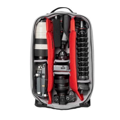 Avatar Shop|Manfrotto Reloader Spin 55 Geanta Foto Troller, Policarbonat, Suport Trepied, Husa Ploaie, Negru|Manfrotto Bags
