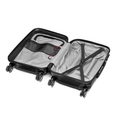 Avatar Shop|Manfrotto Reloader Spin 55 Geanta Foto Troller, Policarbonat, Suport Trepied, Husa Ploaie, Negru|Manfrotto Bags