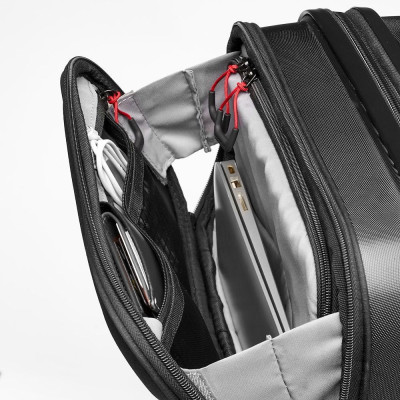 Avatar Shop|Manfrotto Reloader Spin 55 Geanta Foto Troller, Policarbonat, Suport Trepied, Husa Ploaie, Negru|Manfrotto Bags