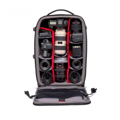 Avatar Shop|Manfrotto Rolling 3 Troller Foto-Video, Pentru 1-2 Body Pro, 7-8 Obiective, Laptop 15 Inch, Aluminiu, Husa Ploaie Inclusa|Manfrotto Bags