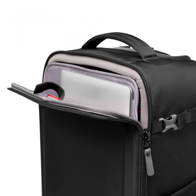 Avatar Shop|Manfrotto Rolling 3 Troller Foto-Video, Pentru 1-2 Body Pro, 7-8 Obiective, Laptop 15 Inch, Aluminiu, Husa Ploaie Inclusa|Manfrotto Bags