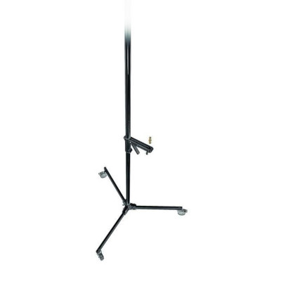 Avatar Shop|Manfrotto 231B Stativ Negru cu Brat Culisabil, Inaltime Maxima 250 cm, Baza pe Roti, Aluminiu, Greutate Suportata 8 kg|Manfrotto Grip