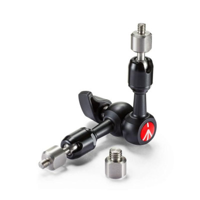 Avatar Shop|Manfrotto 244MICRO Brat Articulat, Surub Interschimbabil 1/4 Inch, Adaptor 3/8 Inch Inclus|Manfrotto Grip