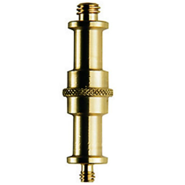 Manfrotto 013 Adaptor Spigot Reversibil, Capete Tata 1/4 si 3/8, Compatibil Menghina Manfrotto 035