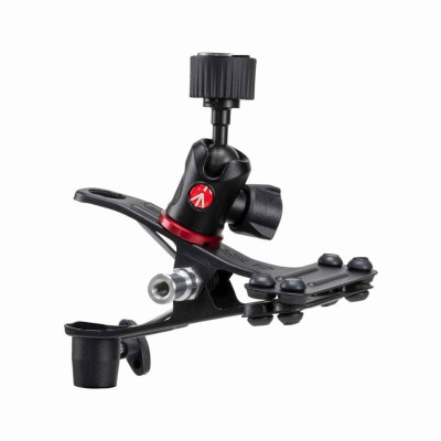 Avatar Shop|Manfrotto 175F-2 Spring Clamp cu Patina, Cap Bila, Sarcina 2 kg, Diametru Max 40 mm, Cold Shoe|Manfrotto Video