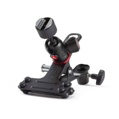 Avatar Shop|Manfrotto 175F-2 Spring Clamp cu Patina, Cap Bila, Sarcina 2 kg, Diametru Max 40 mm, Cold Shoe|Manfrotto Video