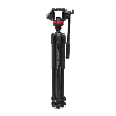 Avatar Shop|Manfrotto MVK502055XPRO3V Kit Trepied Video, Cap Fluid MVH502AH, Capacitate 10 kg, Contrabalansare 4 kg, Trepied Aluminiu 055,|Manfrotto Video