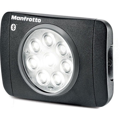 Avatar Shop|Manfrotto Lumimuse 8 BT Lumina LED, 8 LED-uri, 5600K, CRI 92, Dimmer 4 Trepte, Hot-Shoe si Filet 1/4|Manfrotto Video