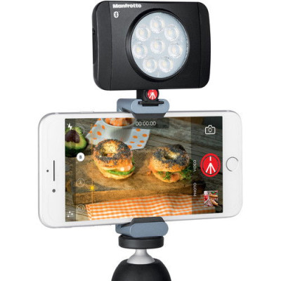 Avatar Shop|Manfrotto Lumimuse 8 BT Lumina LED, 8 LED-uri, 5600K, CRI 92, Dimmer 4 Trepte, Hot-Shoe si Filet 1/4|Manfrotto Video
