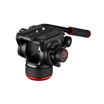 Avatar Shop|Manfrotto MVH504XAH Cap Video Fluid, CBS 4 Pasi, Flat Base, Sarcina Maxima 12 kg, Contrabalans 6,5 kg|Manfrotto Video