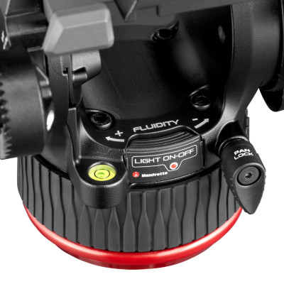Avatar Shop|Manfrotto MVH504XAH Cap Video Fluid, CBS 4 Pasi, Flat Base, Sarcina Maxima 12 kg, Contrabalans 6,5 kg|Manfrotto Video