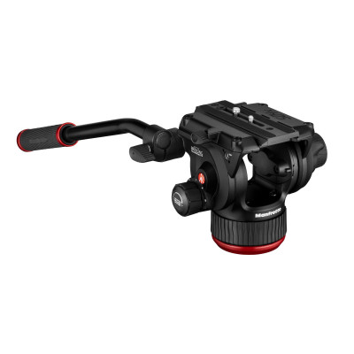 Avatar Shop|Manfrotto MVH504XAH Cap Video Fluid, CBS 4 Pasi, Flat Base, Sarcina Maxima 12 kg, Contrabalans 6,5 kg|Manfrotto Video