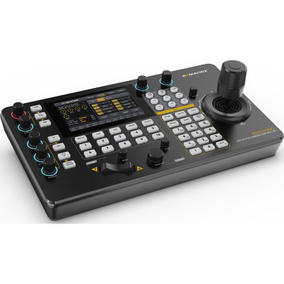 AVMatrix PKC4000-NDI Controller PTZ Touchscreen, NDI|HX, Ecran 5 Inch, Joystick 4D,...