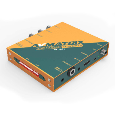 Avatar Shop|AVMATRIX SC2031 Convertor Scalare HDMI la 3G-SDI, 3 Iesiri Simultane, Pana la 1080p60, Configurare DIP sau USB|AVMATRIX