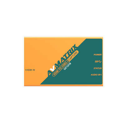 Avatar Shop|Avmatrix UC1218 Capturator Video HDMI la USB3.1 Type-C, Necomprimat, 1080p60, Fara Driver, Alimentare USB|AVMATRIX