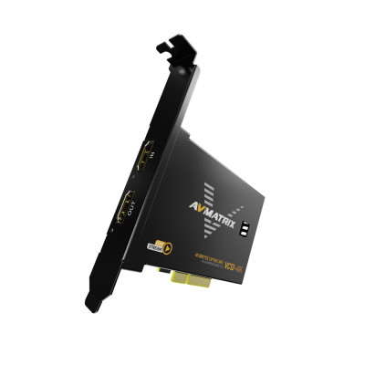 Avatar Shop|Avmatrix VC12-4K Placa de Captura HDMI PCIe, UHD 4K60, PCIe 2.0 x4, Video Necomprimat YUY2, Deinterlacing 1080i|AVMATRIX
