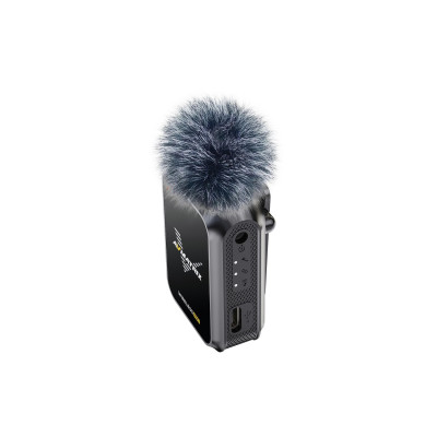 Avatar Shop|AvMatrix WM12 Dual Sistem Microfon Wireless, 2 Transmitatoare, 1 Receiver, 2.4 GHz, Raza 100m, Monitorizare OLED/TFT|AVMATRIX