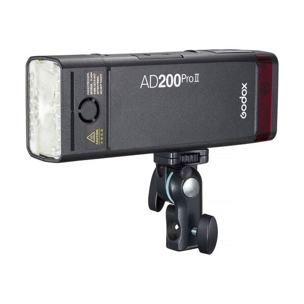 Blitz Portabil Godox AD200Pro II TTL, 200W, Cap Interschimbabil, Acumulator Li-Ion, HSS 1/8000s, Transmisie Radio 2.4G