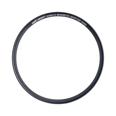 Avatar Shop|K&F 77mm Inel Adaptor Magnetic Round Mirror Series, Aluminiu Aviatic, Tratament Anodizat Negru, Compatibil Filtre Magnetice|K&F Concept