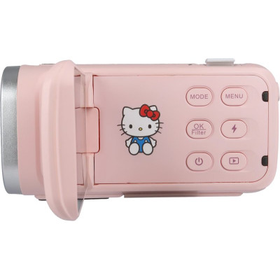 Avatar Shop|Yashica x Hello Kitty DigiPocket Camcorder, Roz, Senzor Sony CMOS 4K, Zoom Digital 4x, Ecran LCD 2.0 inch, Stabilizare Imagine|Yashica