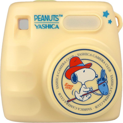 Yashica x Peanuts Mini Camera Digitala Cream, 8MP, Video Full HD 1080p, Ecran LCD 2.4...