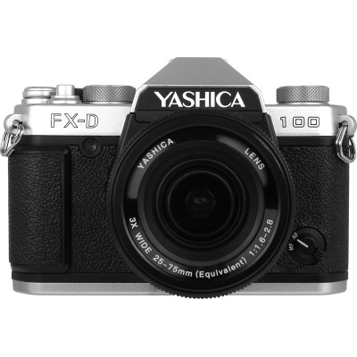 Yashica FX-D 100 Camera Digitala cu Simulare Film, Obiectiv 25-76mm, Zoom Optic 3x, 6...