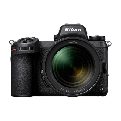 Nikon Z7II + Obiectiv 24-70mm f/4 S Aparat Foto Mirrorless Full Frame 45.7MP, Dual...