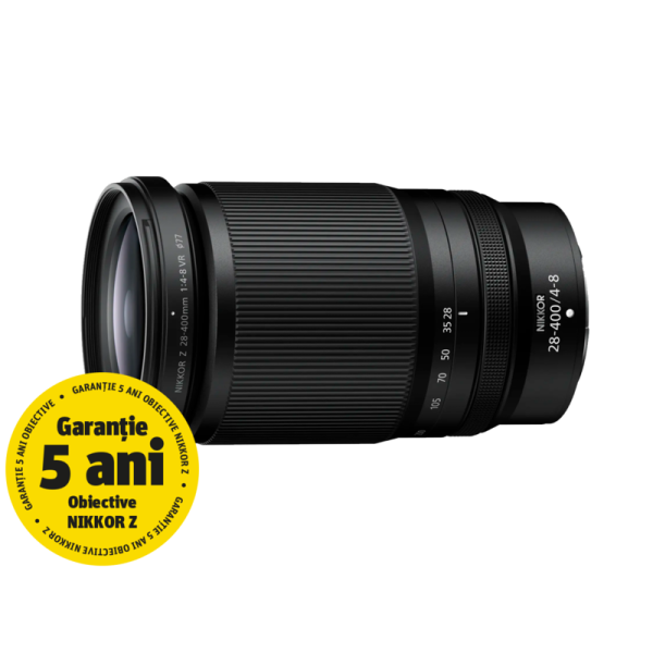 Obiectiv foto mirrorless Nikon Z 28-400mm f/4-8 VR NIKKOR