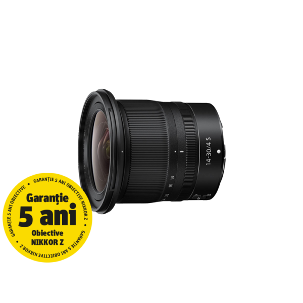 Obiectiv foto mirrorless Nikon Z 14-30mm f/4 S NIKKOR