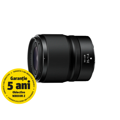 Obiectiv foto mirrorless Nikon Z 35mm f/1.4 NIKKOR