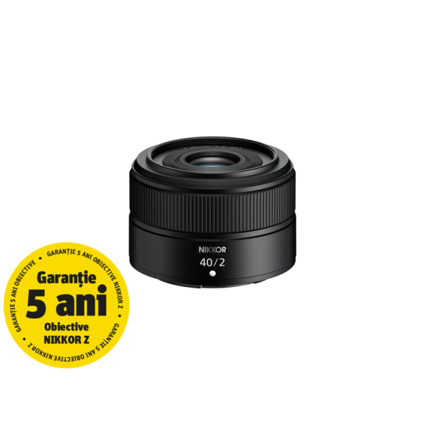 Obiectiv foto mirrorless Nikon Z 40mm f/2 NIKKOR