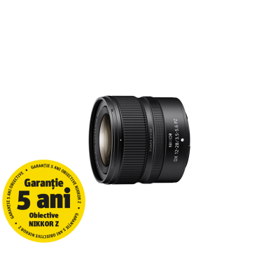 Obiectiv foto mirrorless Nikon Z DX 12-28mm f/3.5-5.6 PZ VR NIKKOR