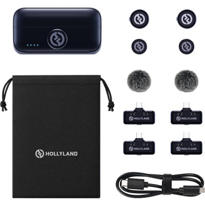transmisie 1 la multi inregistrare simultana 4 receptoare usb-c