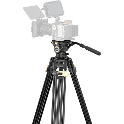 Avatar Shop|SmallRig 3751P AD-01 Pro Trepied Video, Cap Fluid, Inaltime 186 cm, Sarcina 8 kg, 75 mm, QR Drop-In Manfrotto / DJI RS|SmallRig