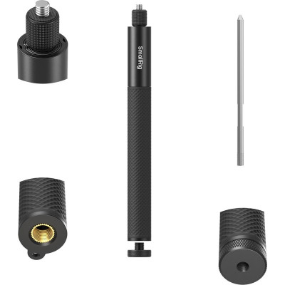 Avatar Shop|SmallRig 6319 Baston Selfie pentru Camere de Actiune, Lungime 120cm, Pliabil 28cm, Taras de Fixare, Filet 1/4"-20|SmallRig