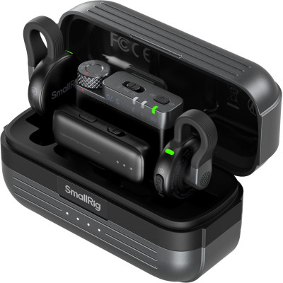 Avatar Shop|SmallRig 6526 S70 Microfon Wireless, Multi-Dispozitiv, USB-C si 3.5mm, 48kHz/24-bit, Negru|SmallRig
