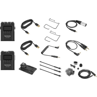 Avatar Shop|Saramonic UwMic9S Kit 1, Sistem Microfon Wireless UHF, Receptor RX9S, Transmitator TX9S, Microfon Lavaliera DK3A|Saramonic