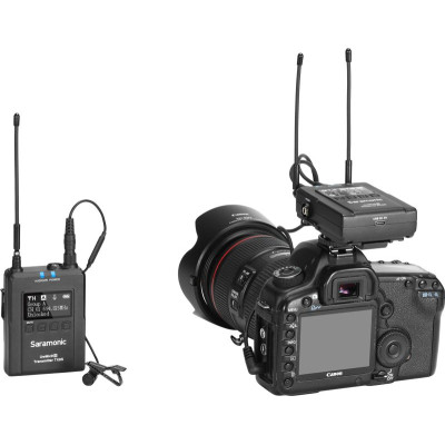 Avatar Shop|Saramonic UwMic9S Kit 1, Sistem Microfon Wireless UHF, Receptor RX9S, Transmitator TX9S, Microfon Lavaliera DK3A|Saramonic