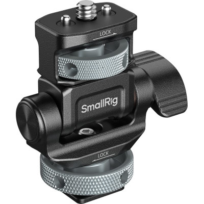 Avatar Shop|SmallRig 6313 Suport Monitor, Montura Cold Shoe, Inclinare 180°, Rotire 360°, Filetare 1/4"-20|SmallRig