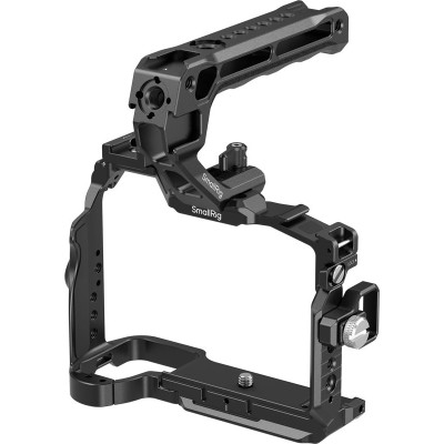 Avatar Shop|SmallRig 6703 Cage Kit pentru Sony Alpha 7R VI, Carcasa Protectie, Placa Arca-Swiss HawkLock, Sina NATO, Maner Superior|SmallRig