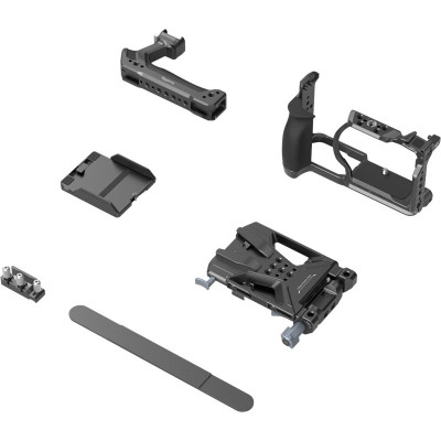 Avatar Shop|SmallRig 6113 Cage HawkLock pentru Nikon ZR, Montura Baterie V-mount, Maner Superior HawkLock, Placa Arca-Swiss, Clema HDMI|SmallRig