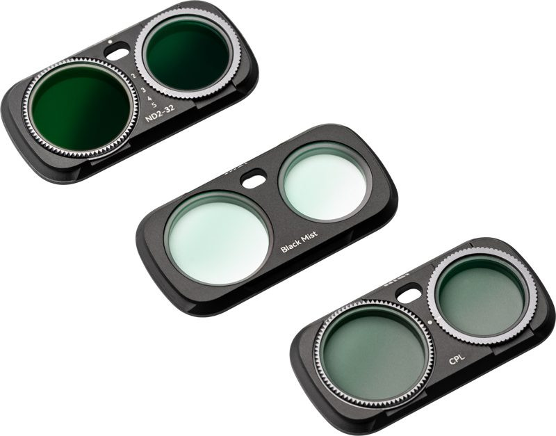 NiSi Pro Kit Luna Ultra, Set Filtre Insta360 Luna Ultra, VND 1-5, Black Mist, CPL, Montare Magnetica